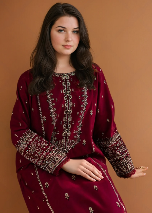 BEETROOT -2PC (Shirt and Trouser)
