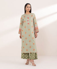 Zari Garden – Cotton Silk 2-Piece Embroidered set