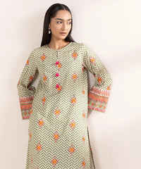 Zari Garden – Cotton Silk 2-Piece Embroidered set