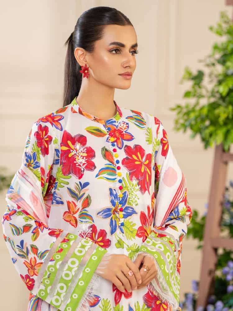 DRAEMORE-Printed 3 piece