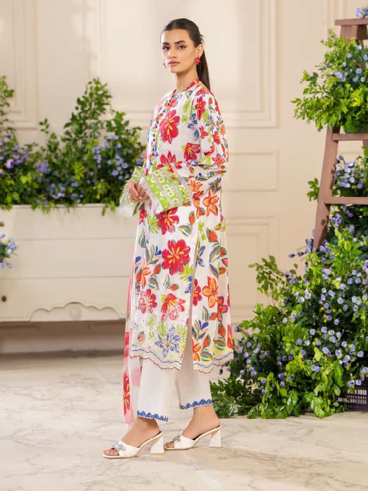 DRAEMORE-Printed 3 piece