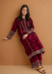 BEETROOT -2PC (Shirt and Trouser)