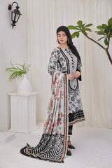 TRIBAL-Printed 3 piece