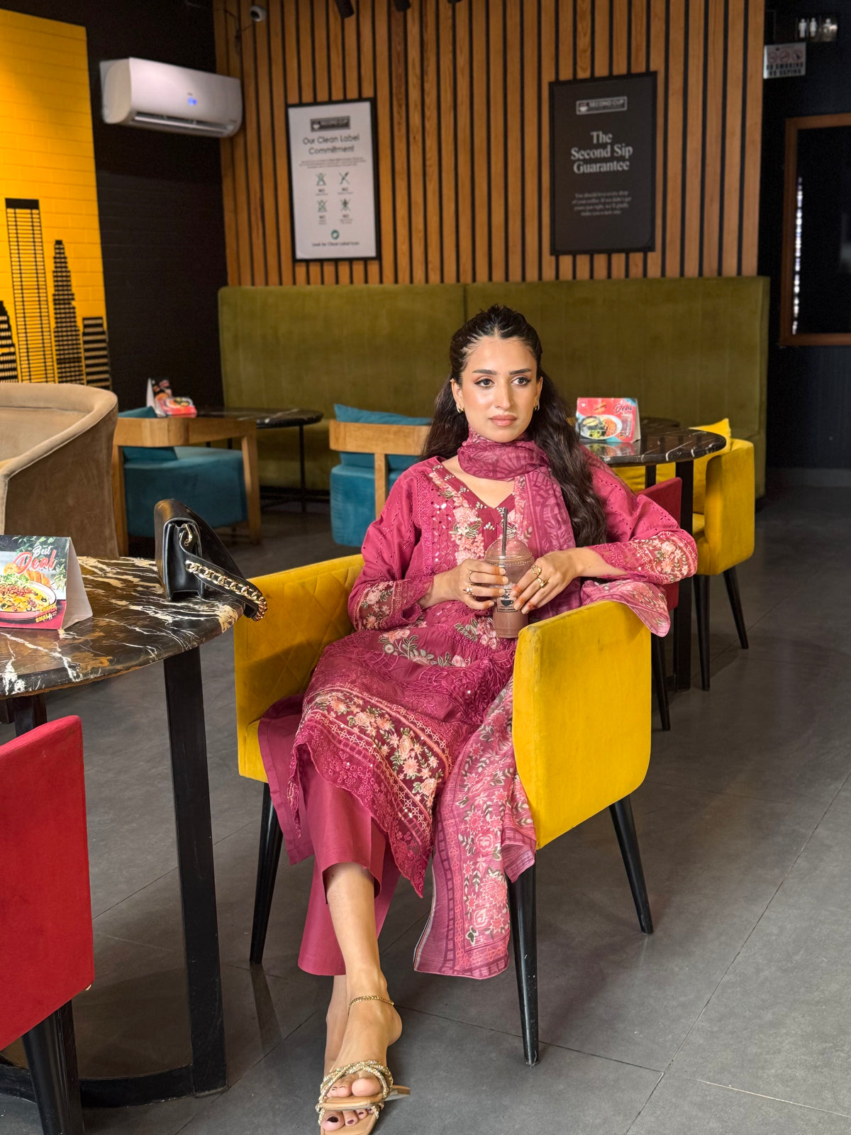 Attire Aspire 3PC (S-hirt , Dupatta & Trouser)