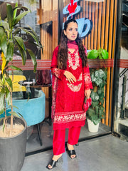 Style Spiral-3PC Shirt , Dupatta & Trouser)