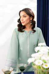 Teal Reverie – 2-Piece Embroidered Cotton Set
