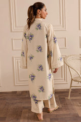Lilac Bloom – 2 Piece Silk Printed Set