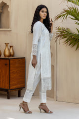 Crisp White -2PC (Shirt and Trouser)