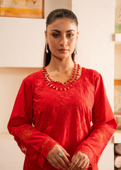 Deep Red -2PC (Shirt and Trouser)
