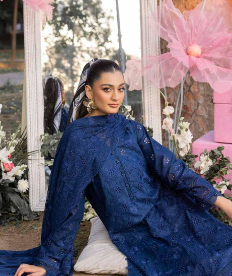 Midnight lace -2PC (Shirt and Trouser)