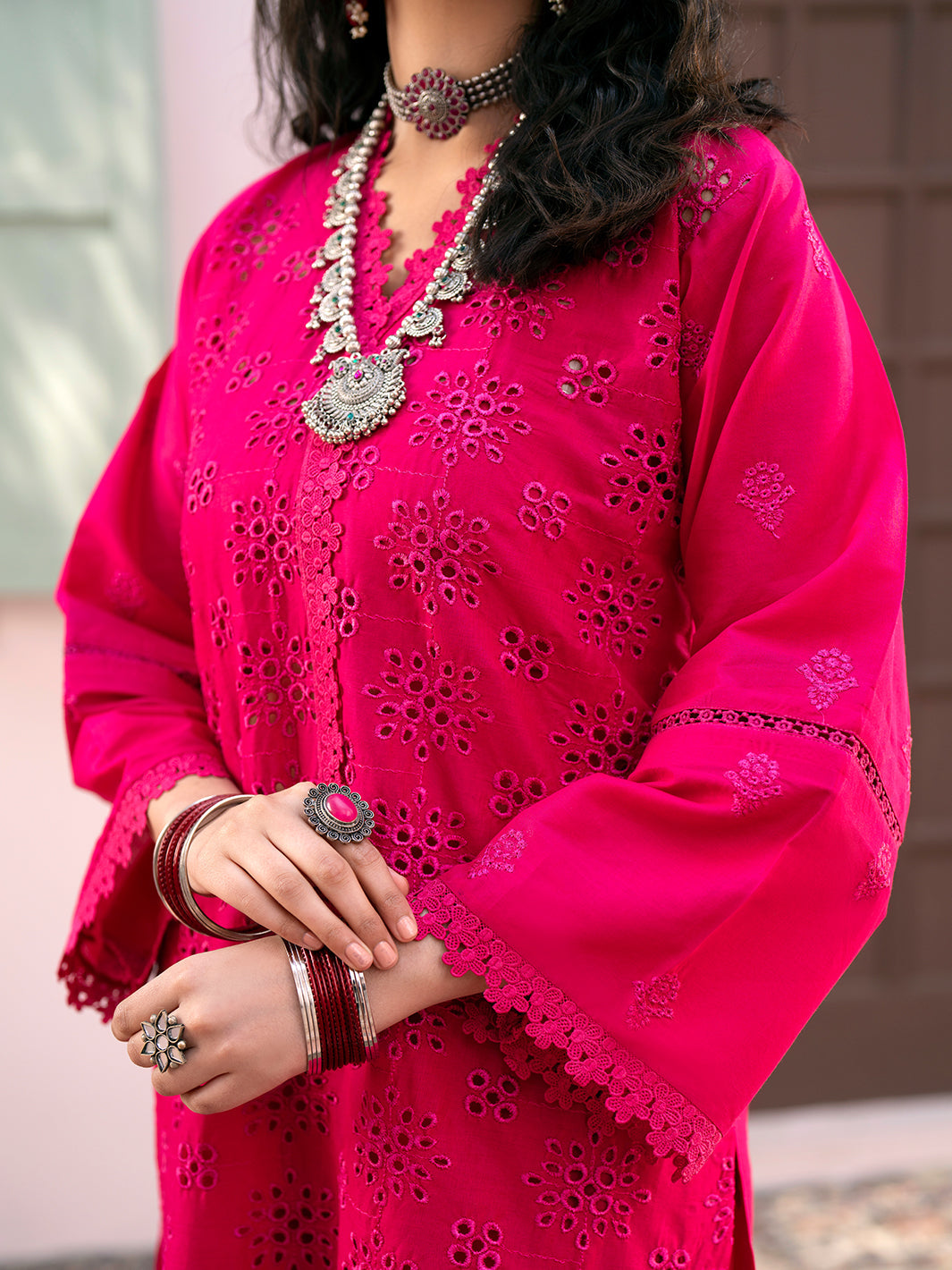 Pink Passion -2PC (Shirt and Trouser)
