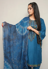 Teal Bloom -2PC (Shirt and Trouser)