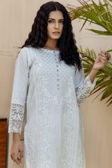 Crisp White -2PC (Shirt and Trouser)