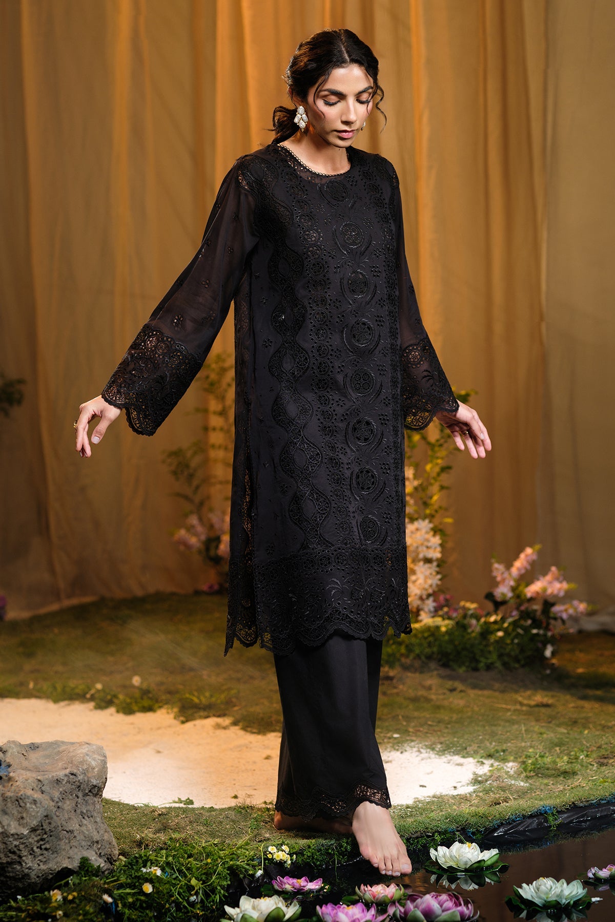 Raven Radiance-2PC (Shirt and Trouser)