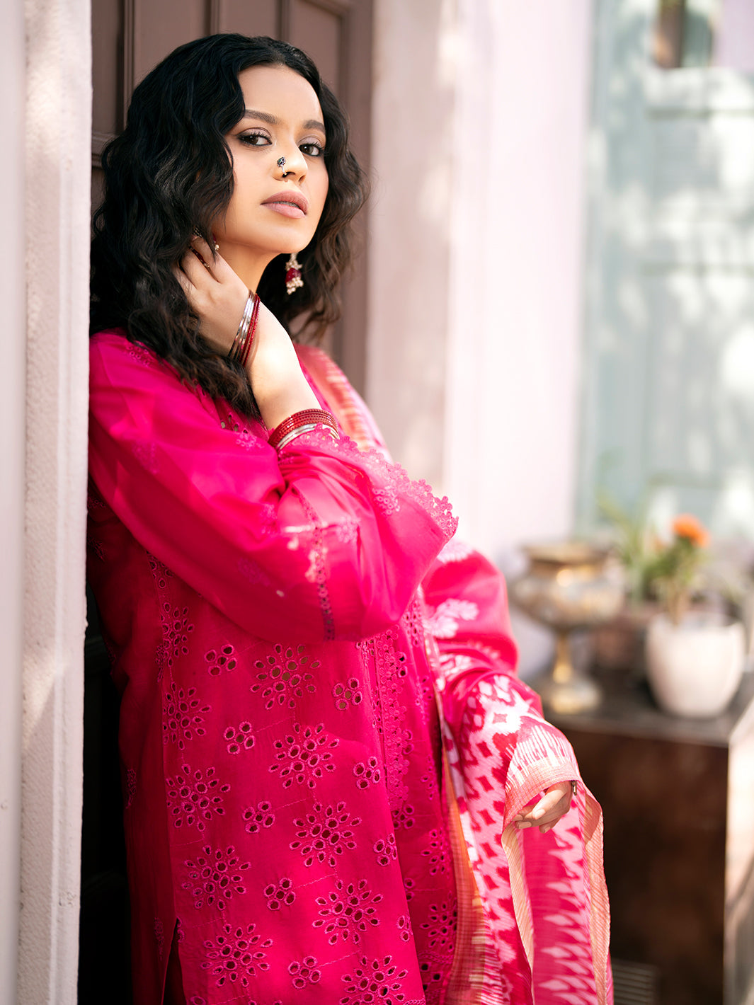Pink Passion -2PC (Shirt and Trouser)