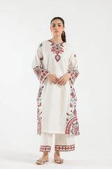 Marjaan muse 3-PC (SILK LAWN SUIT)