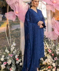 Midnight lace -2PC (Shirt and Trouser)