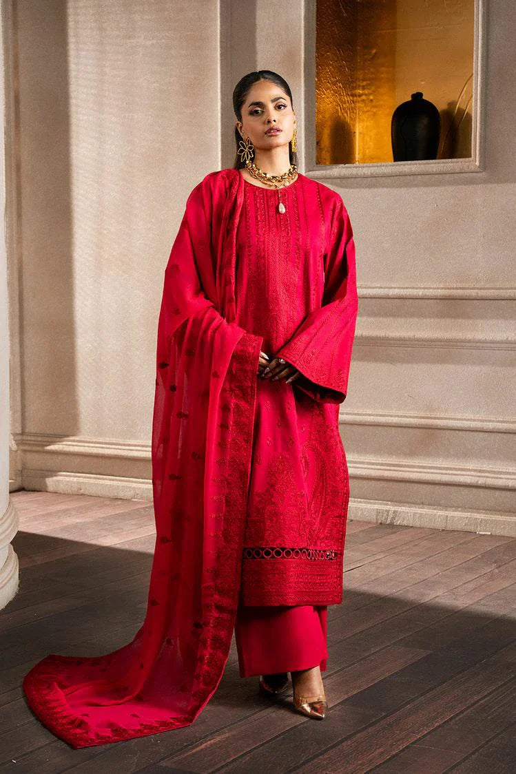 Ruby Reverie -2PC (Shirt and Trouser)