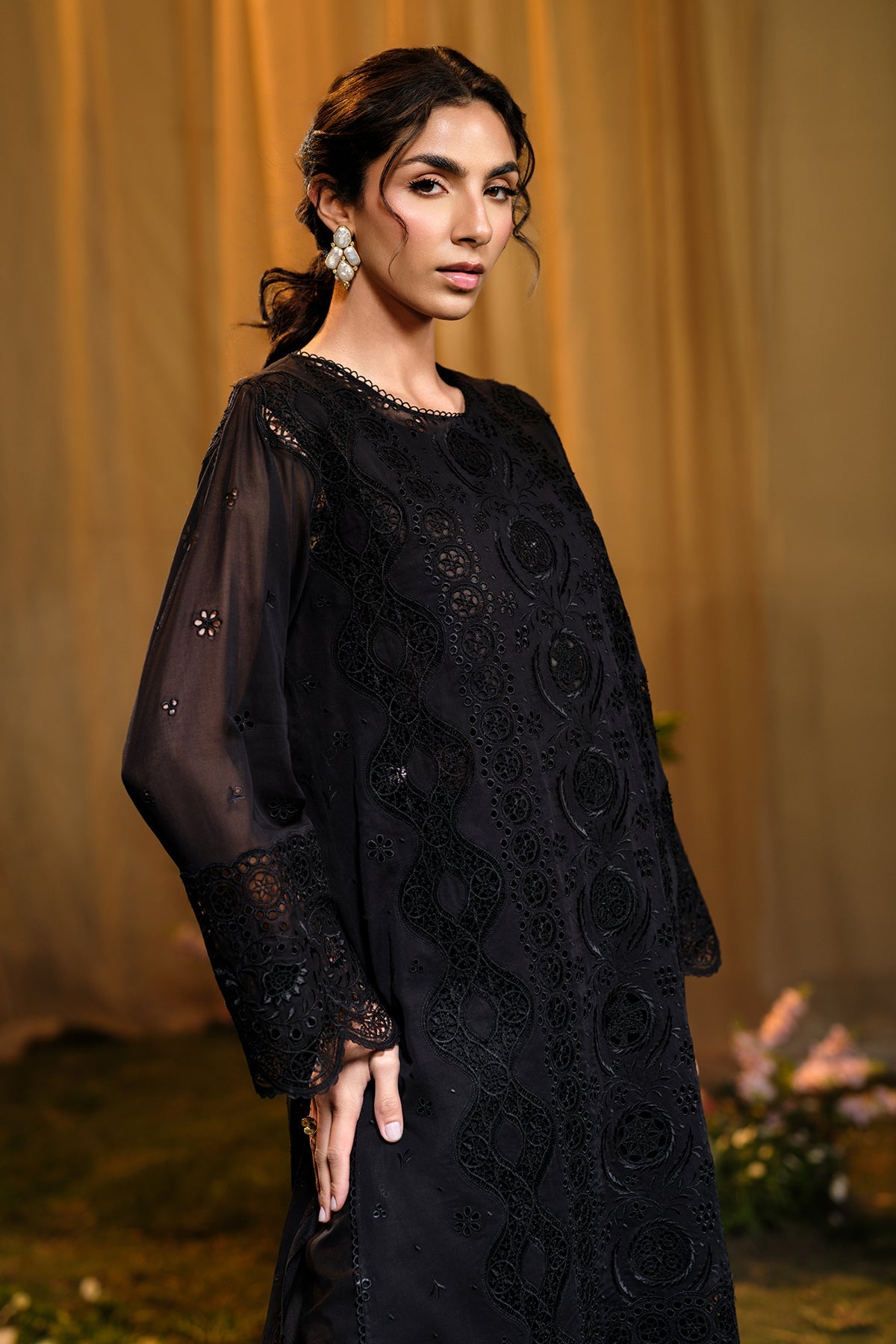 Raven Radiance-2PC (Shirt and Trouser)
